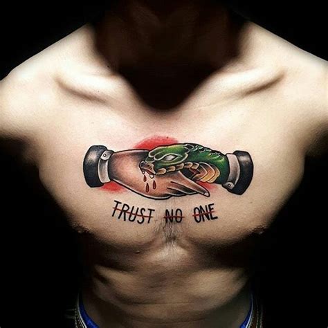 25+ Trust No One Hand Tattoo | NawabNakeita