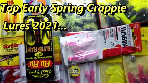 10 Best Early Spring Crappie Lures - YouTube