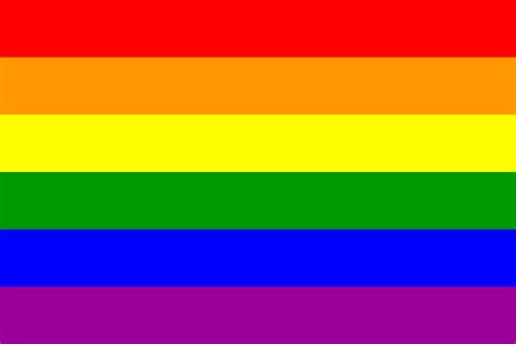 The Colors Of The Gay Pride Flag