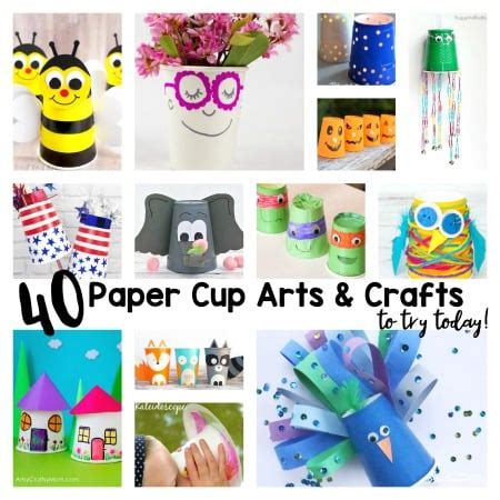 21+ Paper Cup Crafts - SahaarAlexs