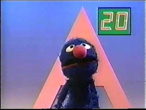 Sesame Street - Grover has to find the letter A in 30 seconds - YouTube