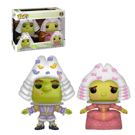 Funko Pop! 2 Pack Box & Pops Concept: Royal Pain Shrek & Fiona (Shrek the Third) | Funko! Amino