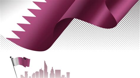 Qatar National Day Flag Celebration, Qatar, National Day, National Flag PNG Transparent Clipart ...