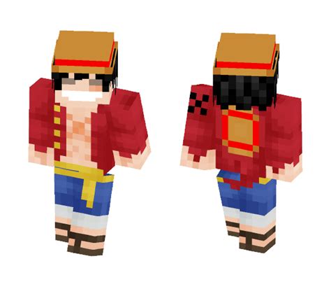 Download Monkey D. Luffy (One Piece) Minecraft Skin for Free. SuperMinecraftSkins