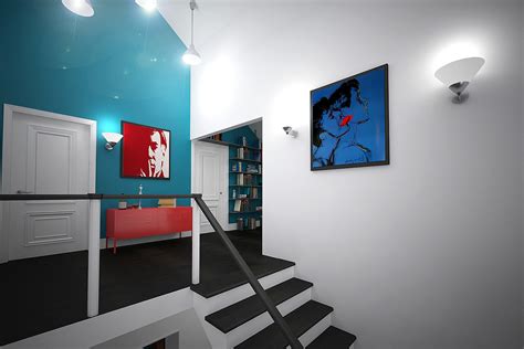 interior design (house in Moscow) on Behance