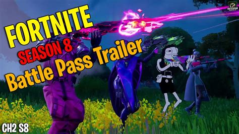 Fortnite BATTLE PASS Trailer (CH2 S8) - YouTube