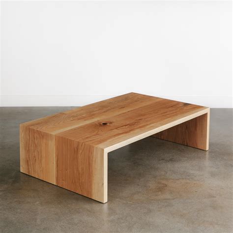 Ash Coffee Table No. 219 | Elko Hardwoods | Modern Live Edge Furniture - Dining & Coffee Tables ...