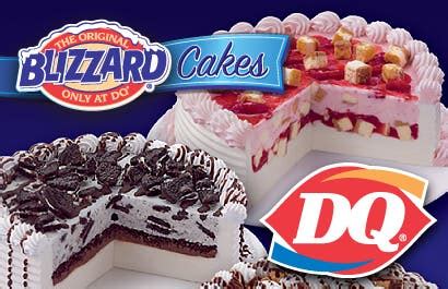 Treat Dad or your Grad to a DQ Classic Ice Cream Cake or Blizzard Cake at the Willow Grove Dairy ...