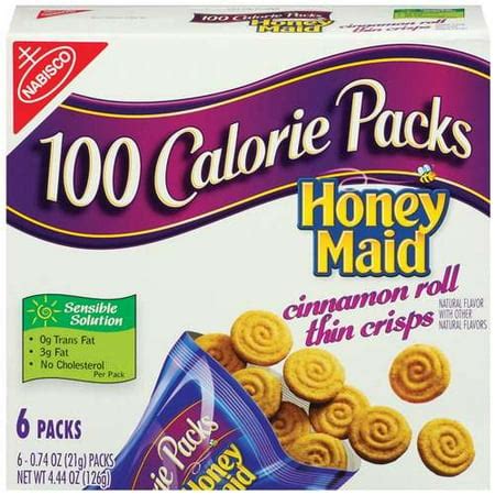 Nabisco 100 Cal Honey Maid Cinnamon Roll Thin Crisps Baked Snacks - 6 ...