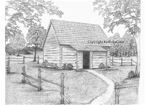 Uncle Toms Cabin | Pencil drawing by Keith LaCour | Keith LaCour | Flickr