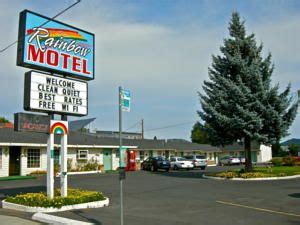 The Rainbow Motel in Bend, OR - Because this is the closest budget motel to downtown Bend, it's ...