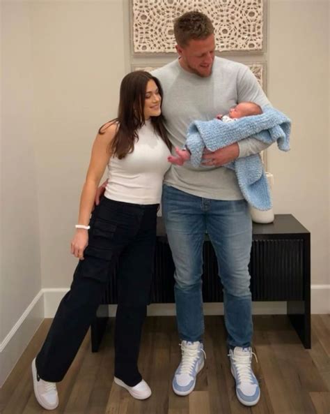 JJ Watt Shares Photo With 1-Month-Old Son Koa and Wife Kealia | Us Weekly