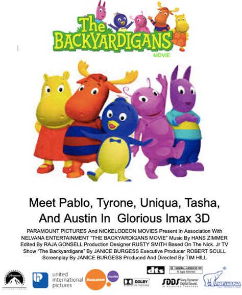 The Backyardigans Movie (2004) Theatrical Poster by LukeB21 on DeviantArt