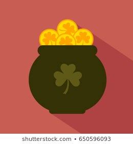 St Patricks Day Symbols Vector Eps Stock Vector (Royalty Free) 650596093