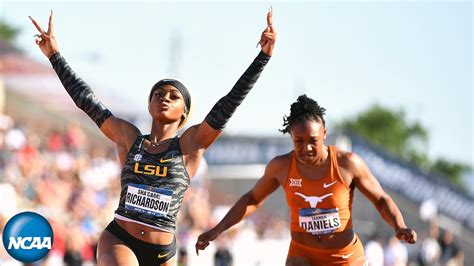 LSU freshman Sha'Carri Richardson sets 100m collegiate record | 2019 NCAA championships – Track ...