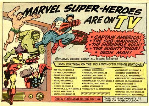 1966 My Favorite Year: Marvel Super-Heroes