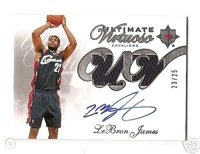 Ultimate - LeBron James autograph jersey card 23/25 | #41922341