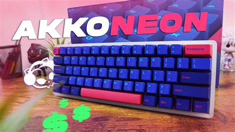 Akko Neon Keycaps Unboxing + Review | Style On A Budget! - YouTube