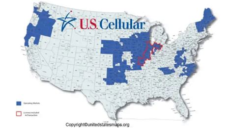 US Cellular Coverage Map | Cellular Coverage Map Of US