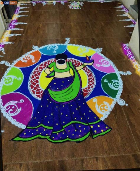 Kaanum Pongal Kolam 2024: Rangoli Designs for Kaanum Pongal | OkRani.com