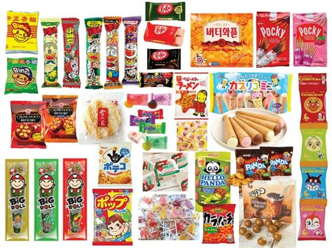 Japanese Asian Snack Box, Candy rice crackers chocolate Seller's Pick ...