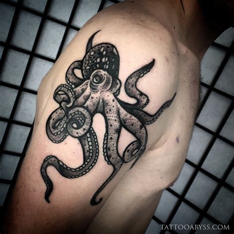 Giant Pacific Octopus Tattoo