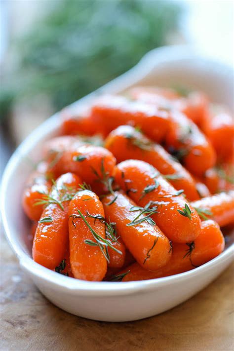 Honey Glazed Baby Carrots - Damn Delicious