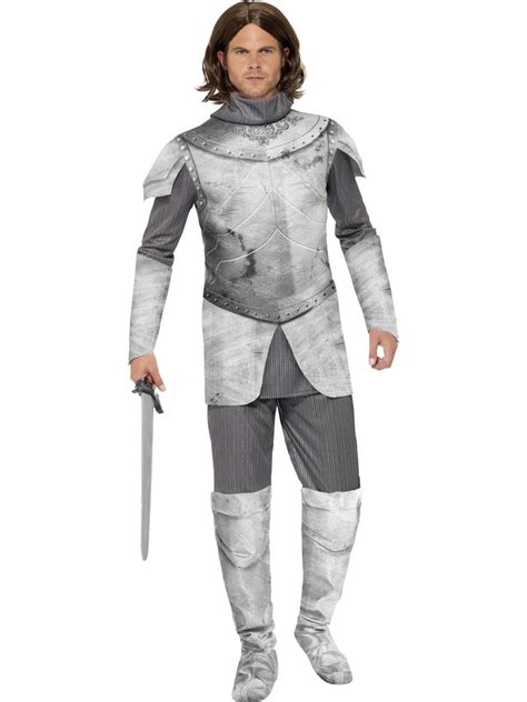 Adult Deluxe Medieval Knight Costume - 27892 - Fancy Dress Ball