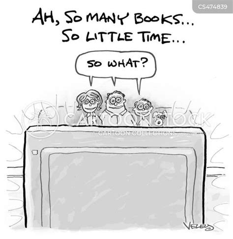 Decline In Literacy Cartoons and Comics - funny pictures from CartoonStock