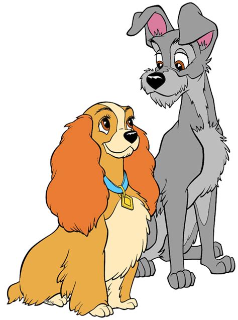 Lady and the Tramp Clip Art 2 | Disney Clip Art Galore