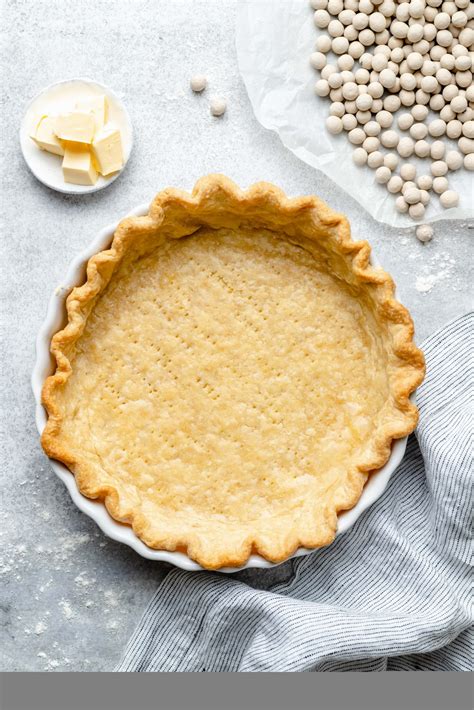 Flaky Homemade All Butter Pie Crust (gluten free option!) - All the Healthy Things