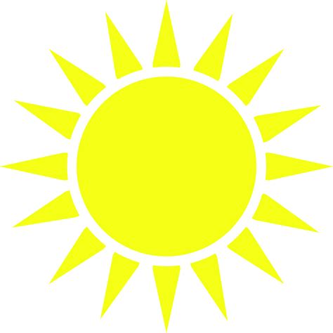 sun clipart illustration 9665618 PNG