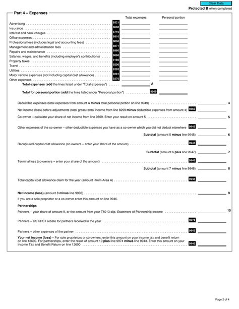 Form T776 - Fill Out, Sign Online and Download Fillable PDF, Canada | Templateroller