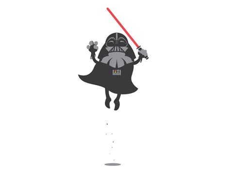Darth Vader Jump [GIF] by Chris Fernandez - Dribbble