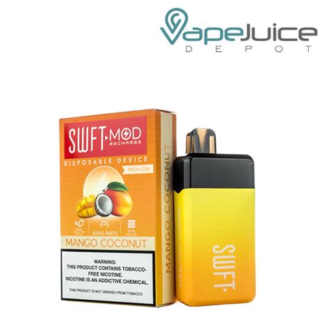 SWFT Mod Rechargeable Disposable Device - Vape Juice Depot