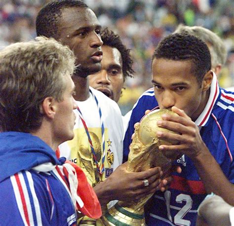 1998: Thierry Henry wins the World Cup with France. 1998: Kylian Mbappé ...