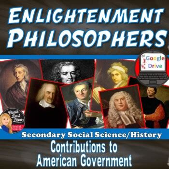 Enlightenment Philosophers GALLERY WALK ACTIVITY | TpT