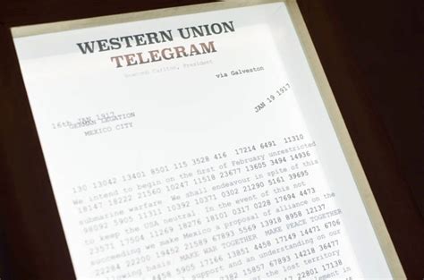 The Zimmermann Telegram: The Telegram That Brought America Into WW1 ...