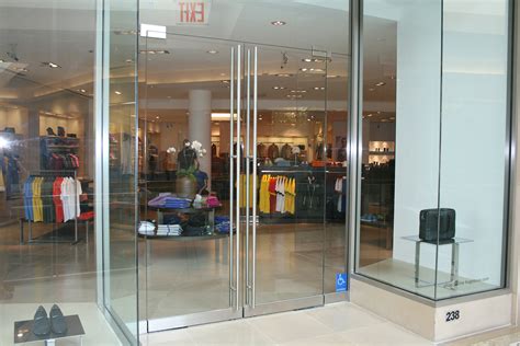 Mall Storefront Doors 2 - Allservices Frameless Glass Company