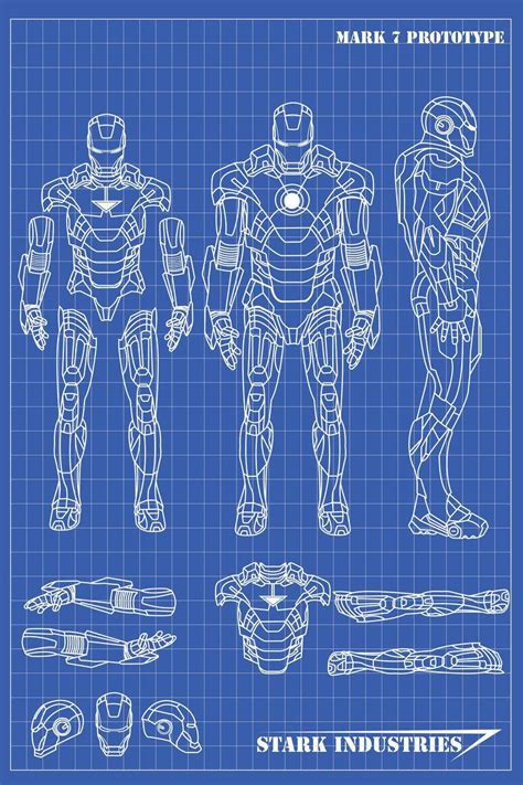 Iron Man Blueprint Wallpapers - Top Free Iron Man Blueprint Backgrounds - WallpaperAccess