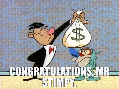 YARN | Congratulations, Mr Stimpy, | The Ren & Stimpy Show (1991) - S01E01 Family | Video clips ...