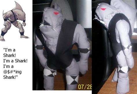 King Shark Plushie by KozmikPariah on DeviantArt