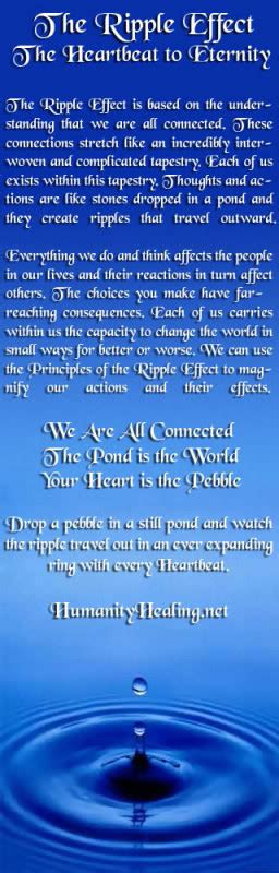 Ripple Effect Quotes And Sayings. QuotesGram