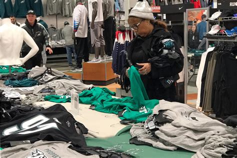 Retailers rejoice as Eagles merchandise flies off the shelves