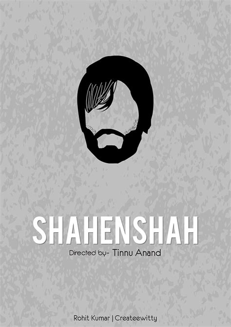 Minimal Posters Show Amitabh Bachchan In Some Of His Mo on Behance