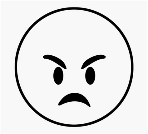 Angry Clipart Black And White