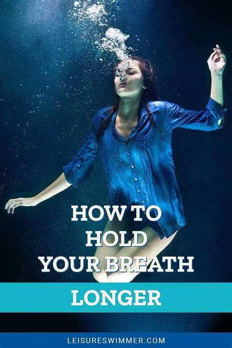 How To Hold Your Breath Longer - Leisure Swimmer