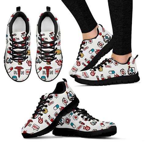 Iconic Nurse Womens Sneaker Black/Black | Womens sneakers, Kid shoes ...