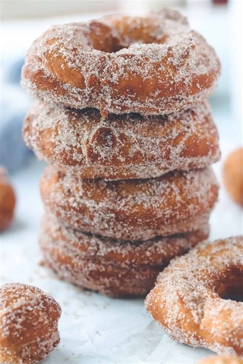 Old Fashioned Cinnamon Sugar Donuts | Recipe | Donut recipe no yeast ...