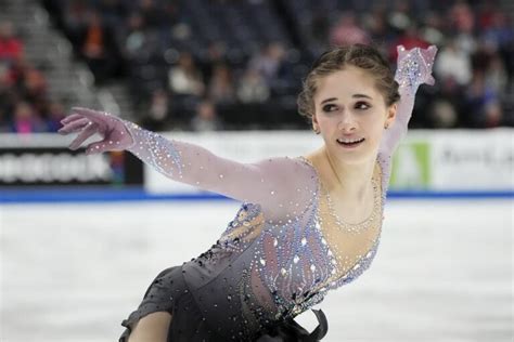 Isabeau Levito on top after U.S. Figure Skating short program - Field ...